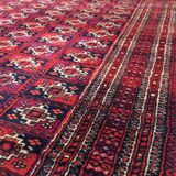 Traditional Turkoman Oriental Hand Made Rug 180x122cm boho