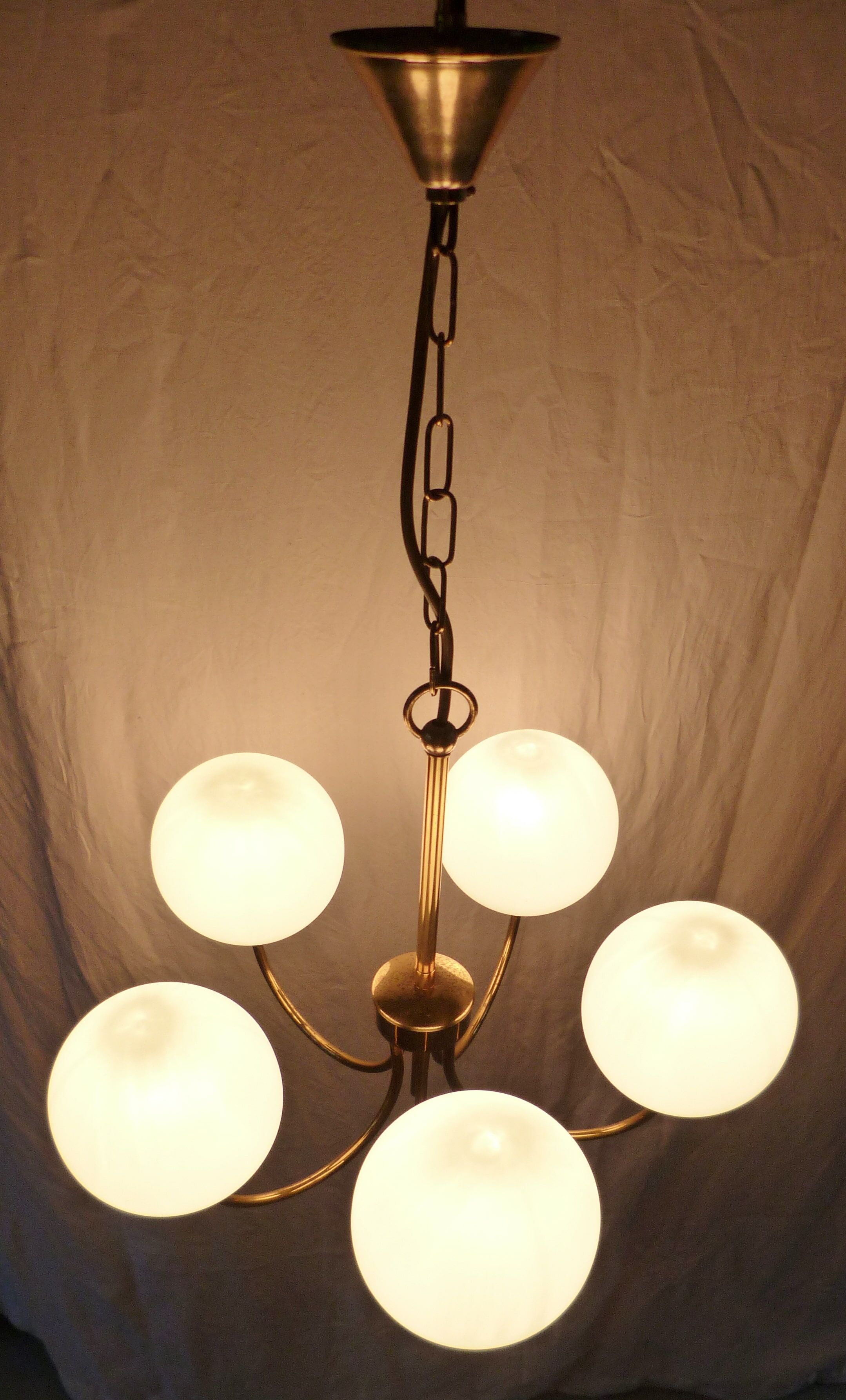 Chandelier of the 70s