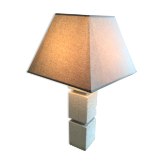 Vintage stone lamp