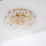 "Snowball" ceiling lamp in blown glass