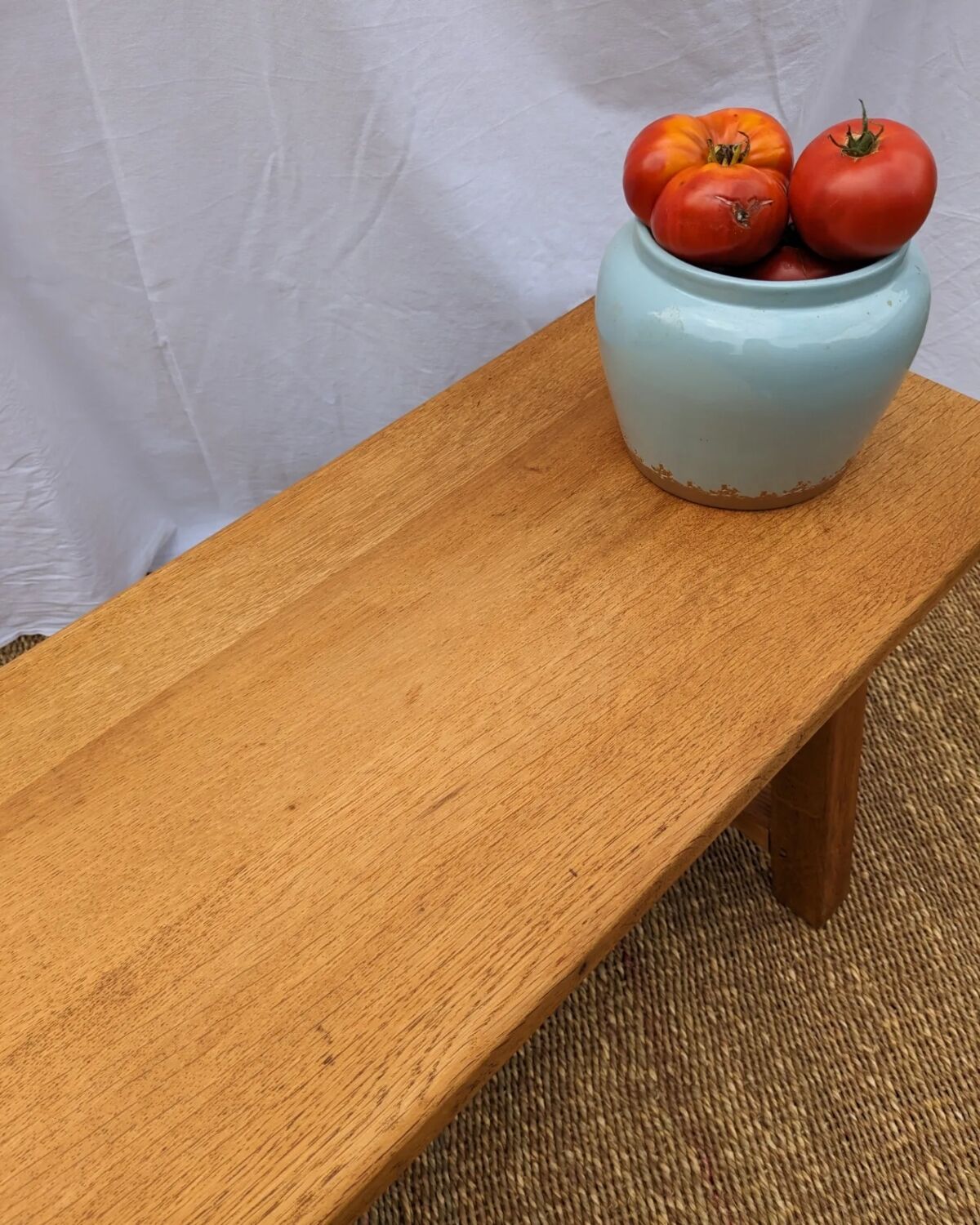 Banc en chêne massif