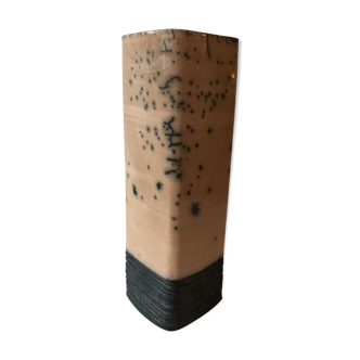 Vase ceramic raku vintage