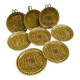 Gien France Plates Loire Castles - Set of 8