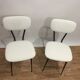 pair of reupholstered chairs loop