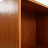 Teak bookcase, Scandinavian design 1970s