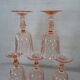 9 glasses Rosaline twist pink aroroc luminarc