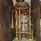 Pendule mouvement horloge hollandaise dite chaise époque 18eme