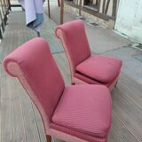 Paire de chauffeuses classiques