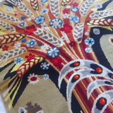 Tapestry with vintage canvas, Pierre Rey