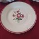 Plates with a floral bouquet design.