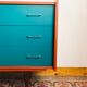 Enfilade commode vintage en teck