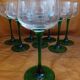 8 Alsatian white wine glasses