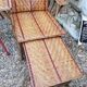 Chaise longue rotin