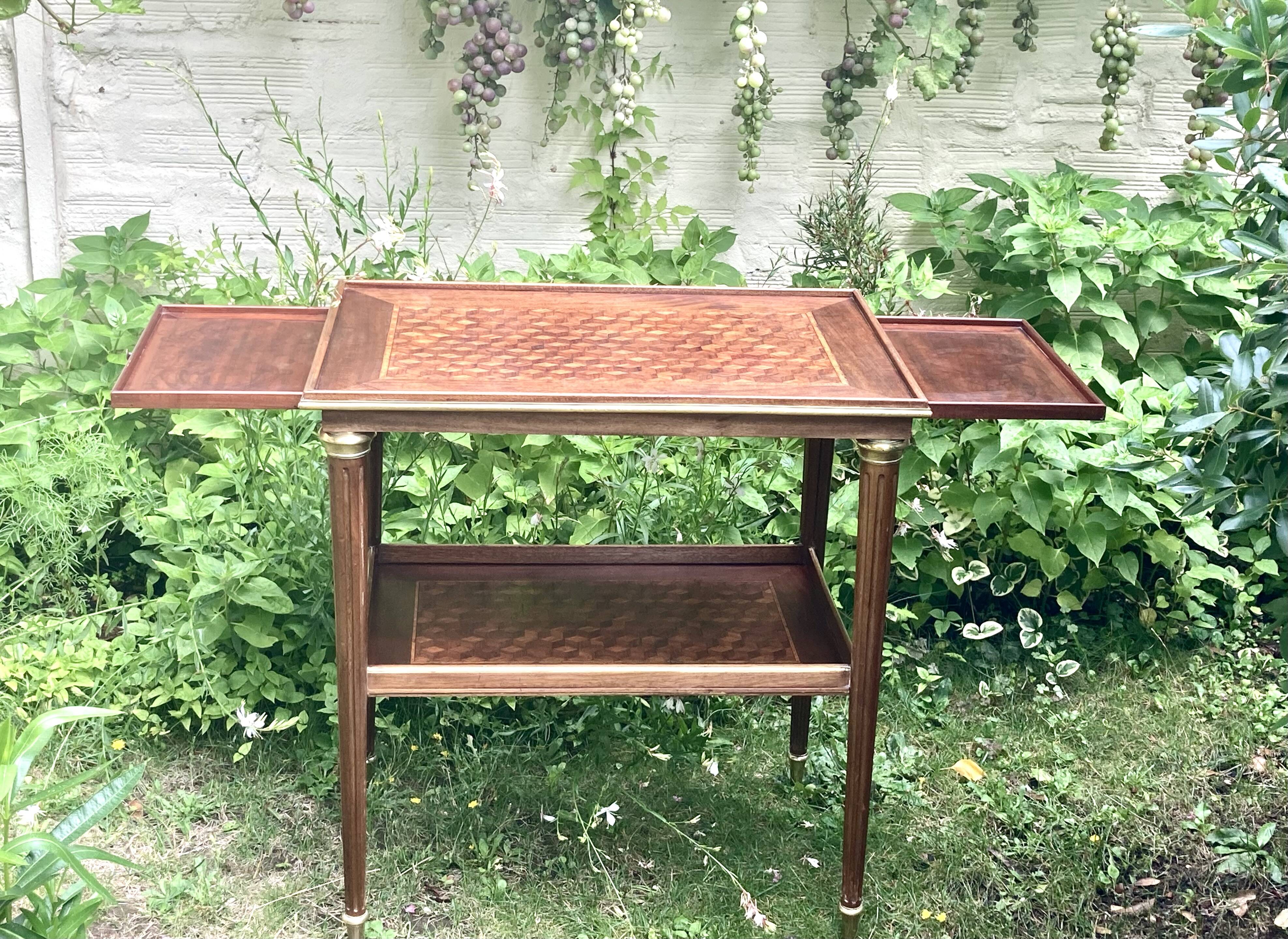 Tea table/Side table - Model making - Louis XVI