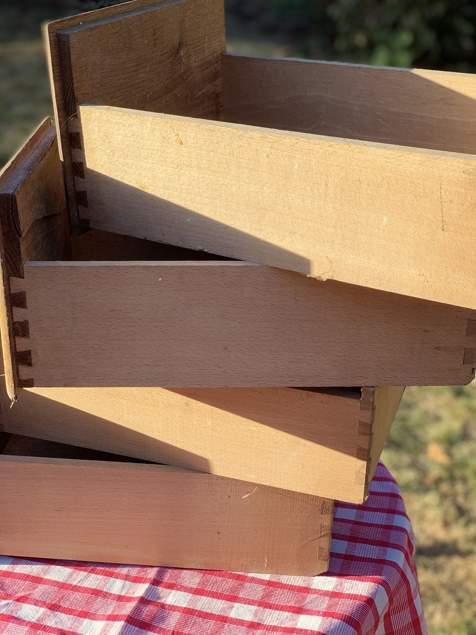 Old craft furniture drawers