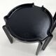 3 tables gigognes par Giotto Stoppino pour Kartell, 1970