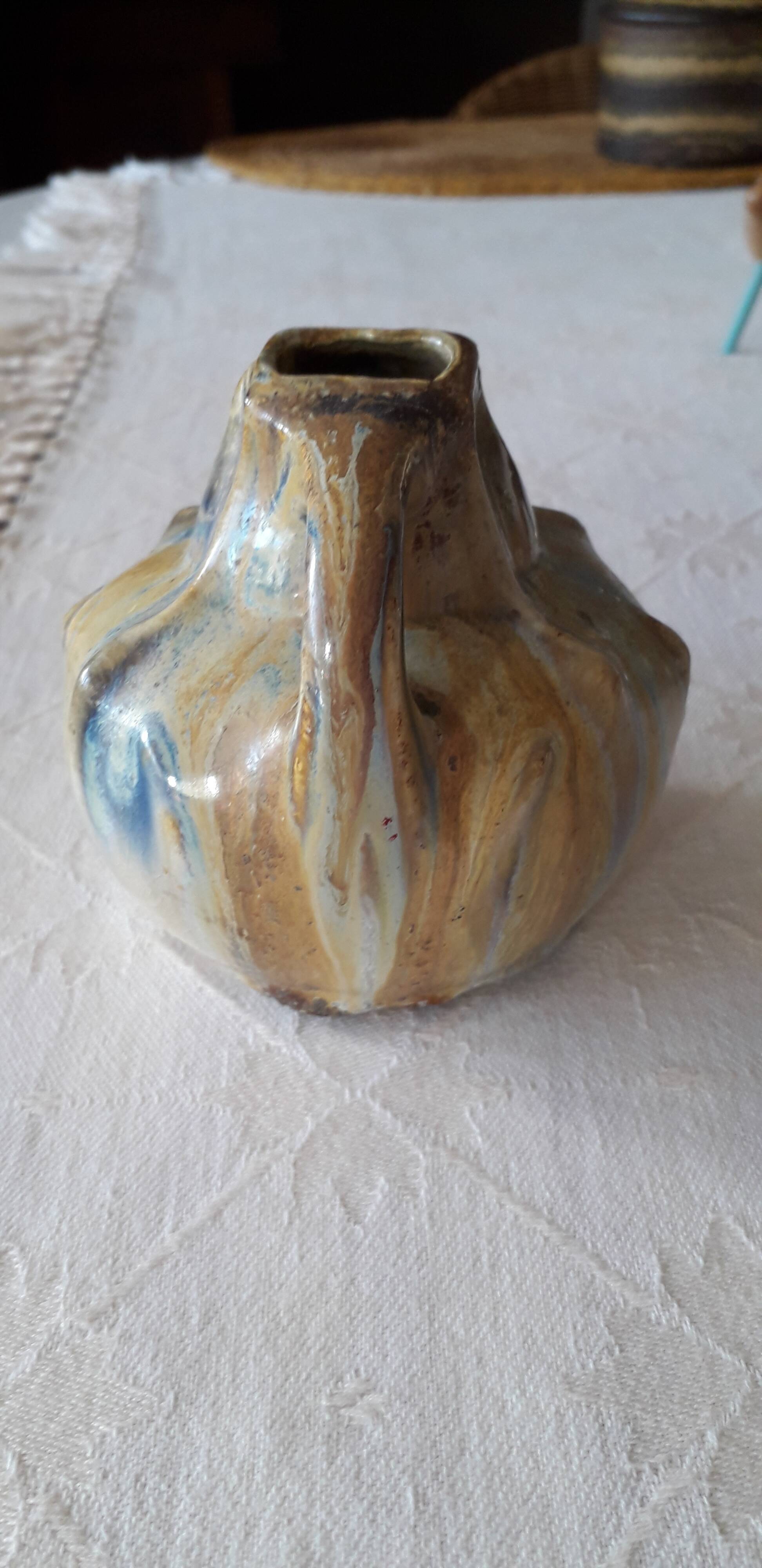 Vase Gréber ancien très original
