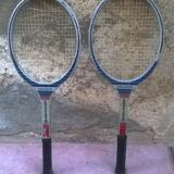 Pair of vintage tennis rackets