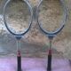 Paire de raquettes de tennis vintage