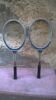Paire de raquettes de tennis vintage