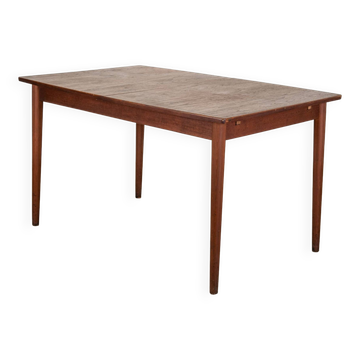 Table en teck scandinave 1960