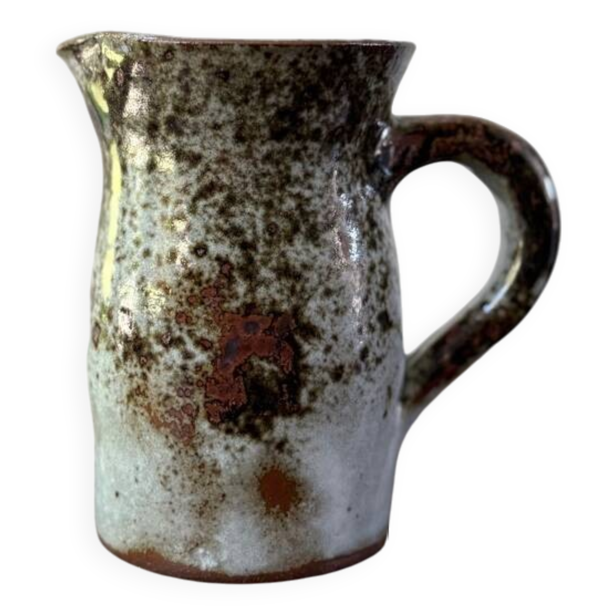Chantal and Thierry Robert ceramic pitcher, vintage 70s