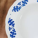 Set of 6 Boch oak leaf soup plates