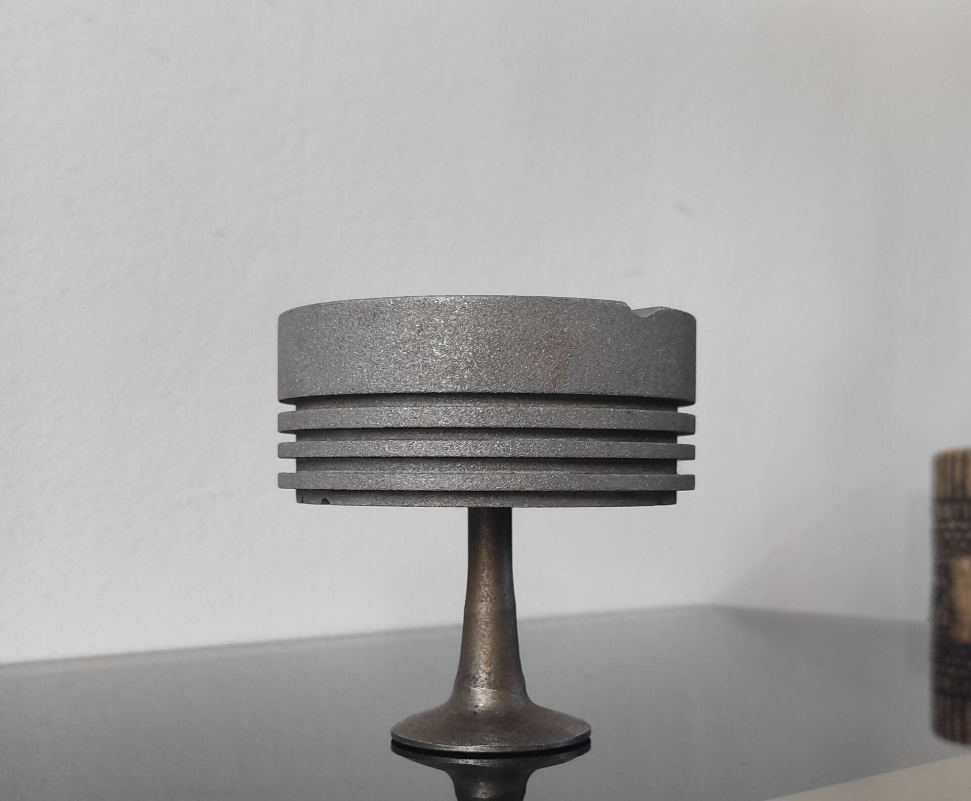 Vintage industrial ashtray