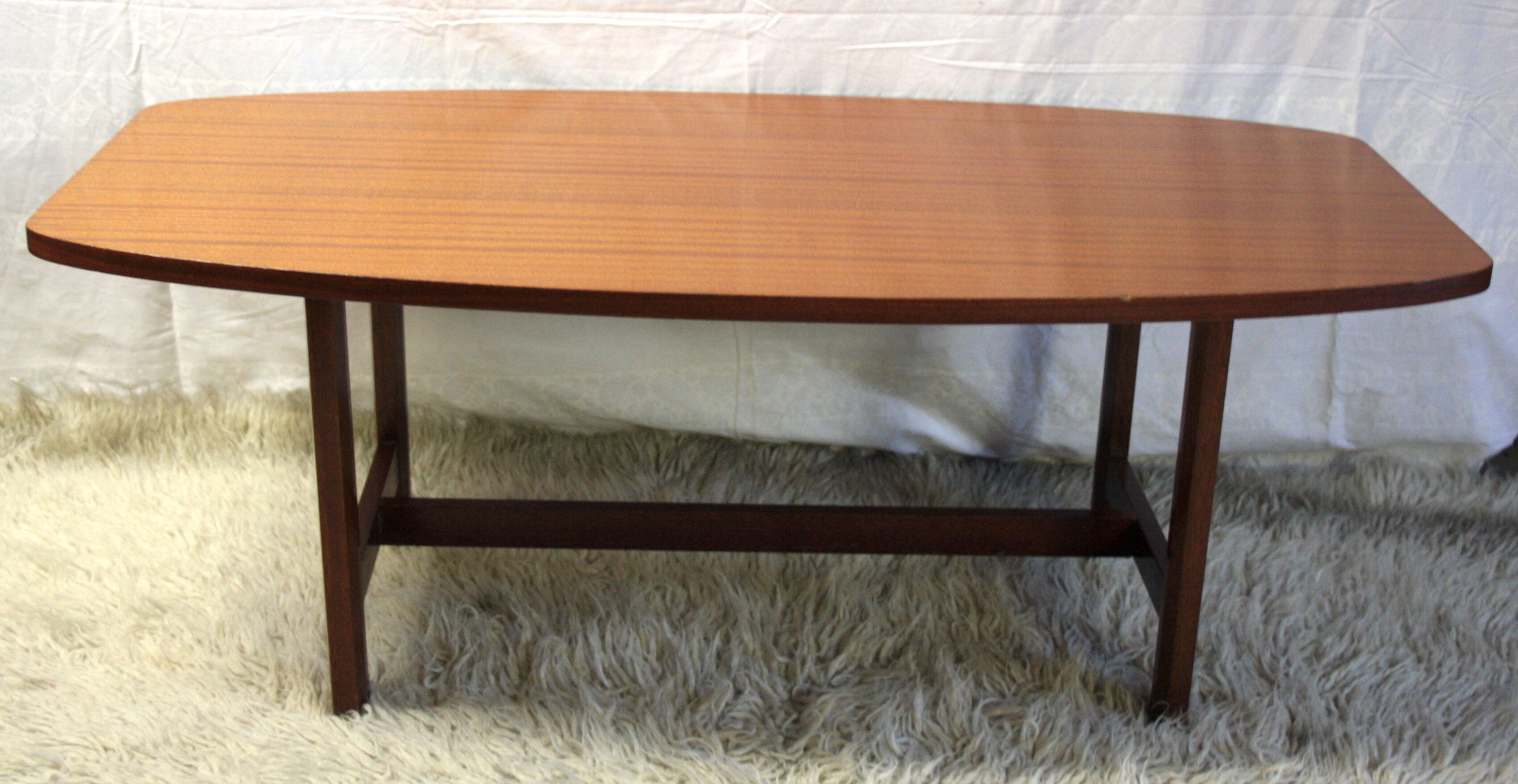 Scandinavian coffee table in teak circa 70