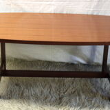 Scandinavian coffee table in teak circa 70