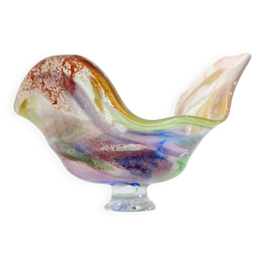 Coupe en verre soufflé