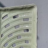 Sarreguemines ceramic braided dish