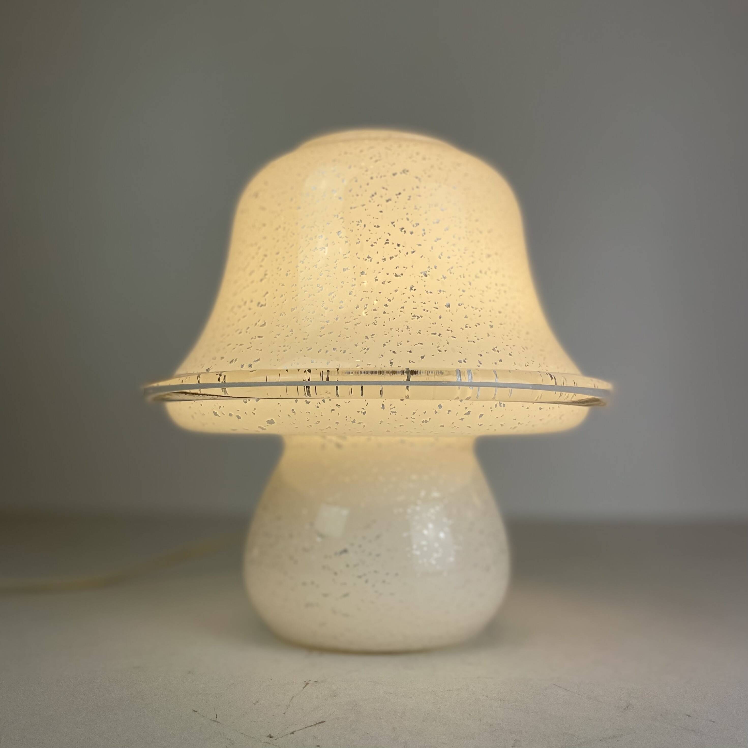 Mushroom Murano Table Lamp, 1980s