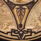 19th century gilded wooden shield signed F. Barbedienne Paris