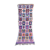Tapis boucherouite 259x91cm
