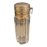 Old piston vaporizer crystal perfume atomizer baccarat late nineteenth century