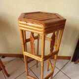 Bamboo side table