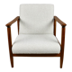 Fauteuil en laine bouclée, années 1970