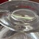 Antique engraved crystal carafe – floral decoration – matching Saint-Louis