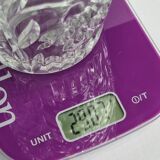 Oberglas Autria vase in vintage moulded glass 60/70, 30 cm