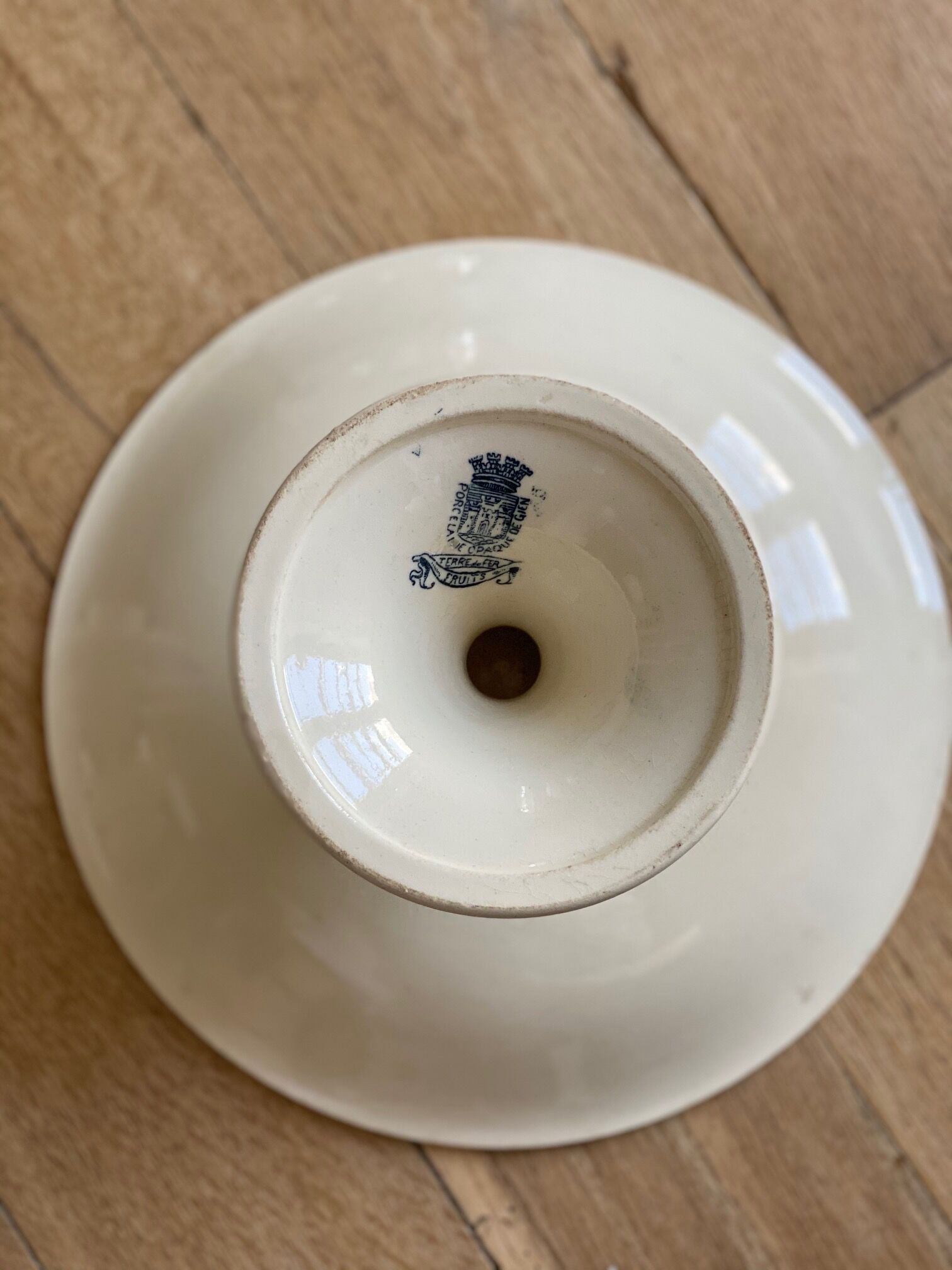 Compotier Terre de fer