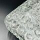 Square textured glass ceiling light Staff Leuchten vintage