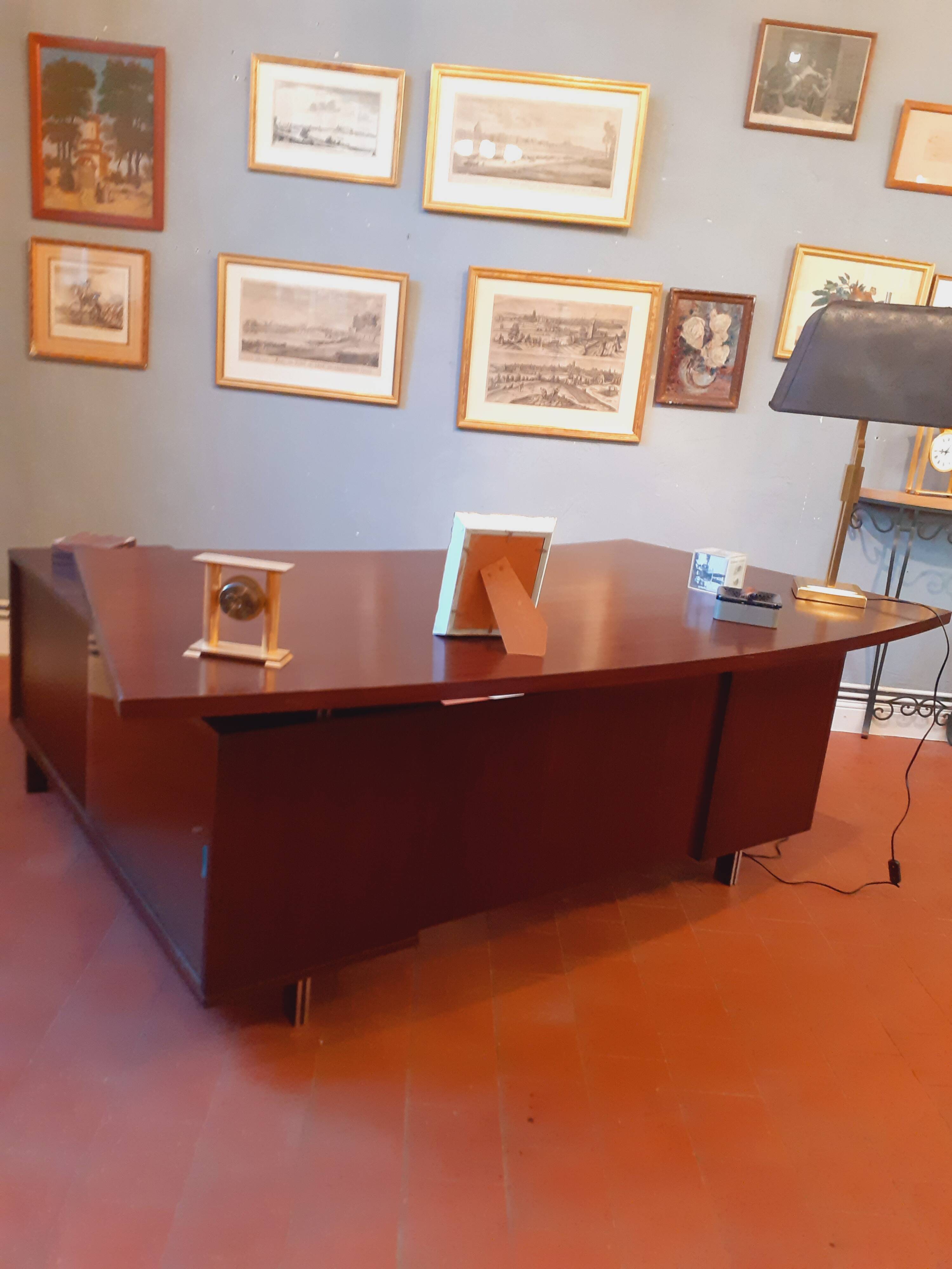 1970s boomerang desk