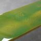 Unique Handmade Green Epoxy Fusion Bench, 1990s
