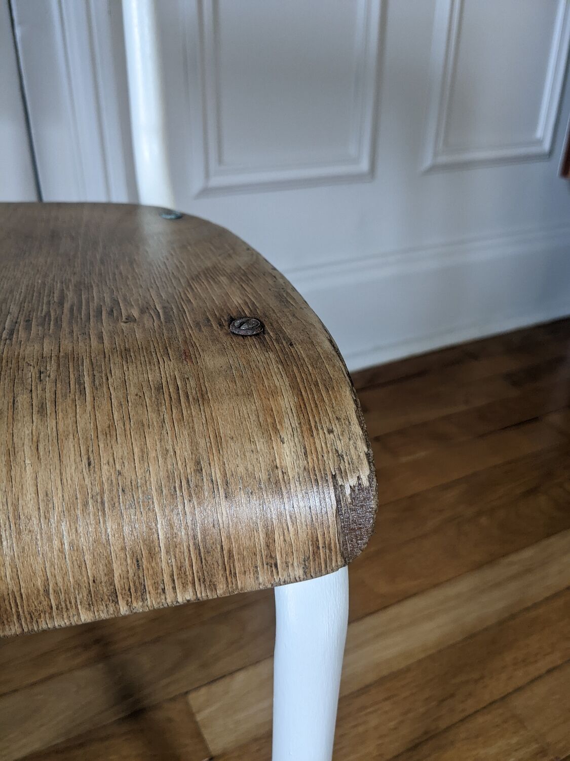 Vintage school chair child