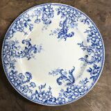 6 flat plates iron earth XIXth Choisy the king