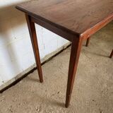 Console table in solid oak 1980