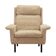 Fauteuil beige, design danois, années 1960, designer : Arne Vodder, éditeur : Fritz Hansen
