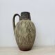 Vintage Scheurich west Germany vase with horse decor , 1970s