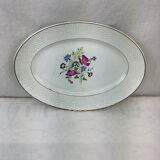 Plat ancien artisanal made in france digoin